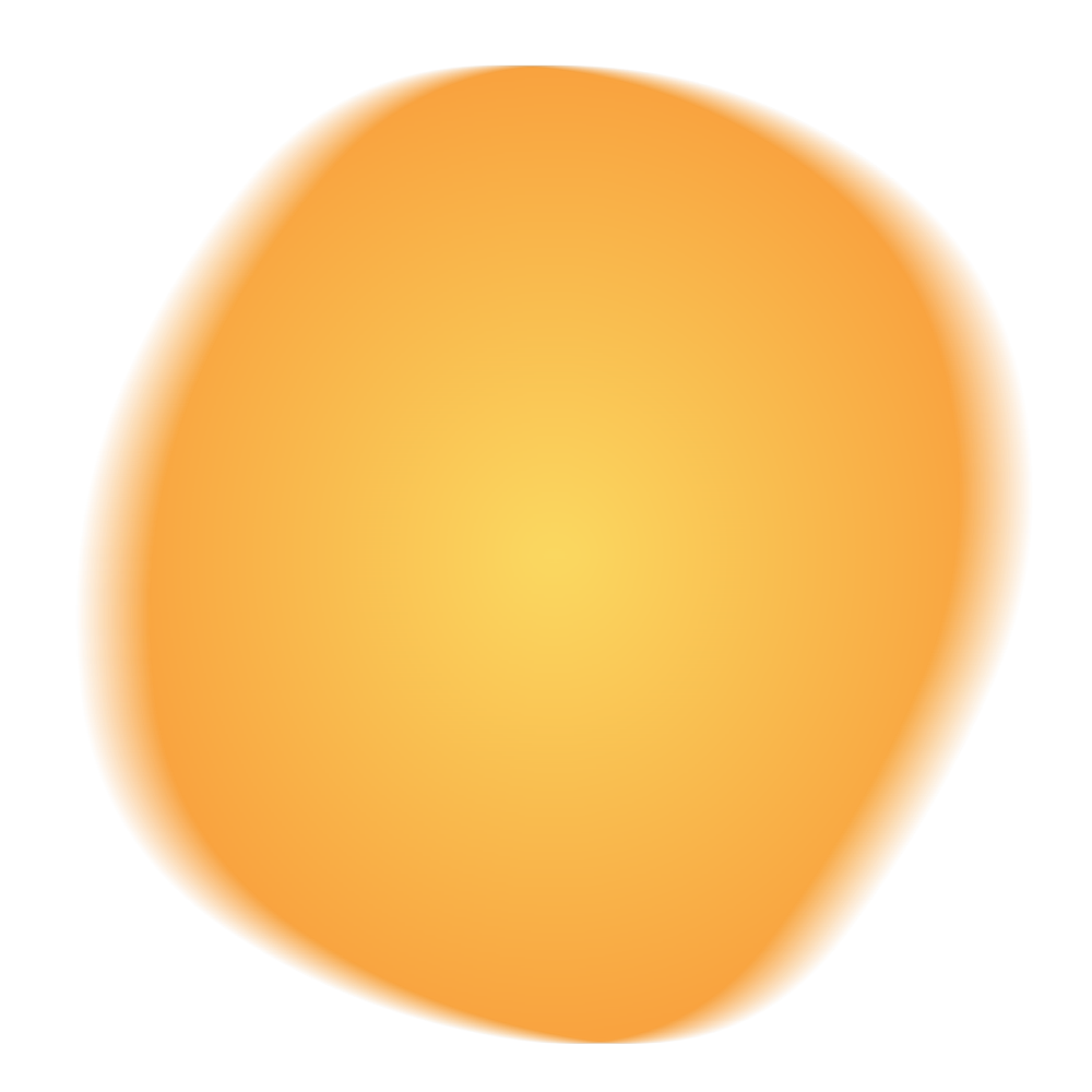 orange blob