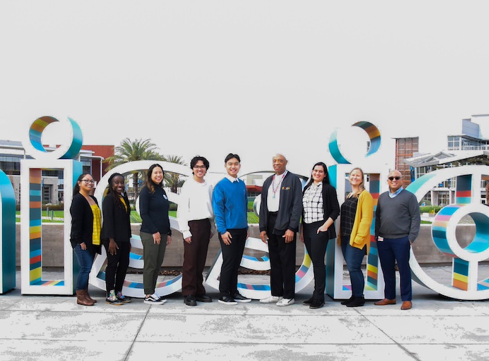 Equity logo Equity staff and faculty posed for group photo.