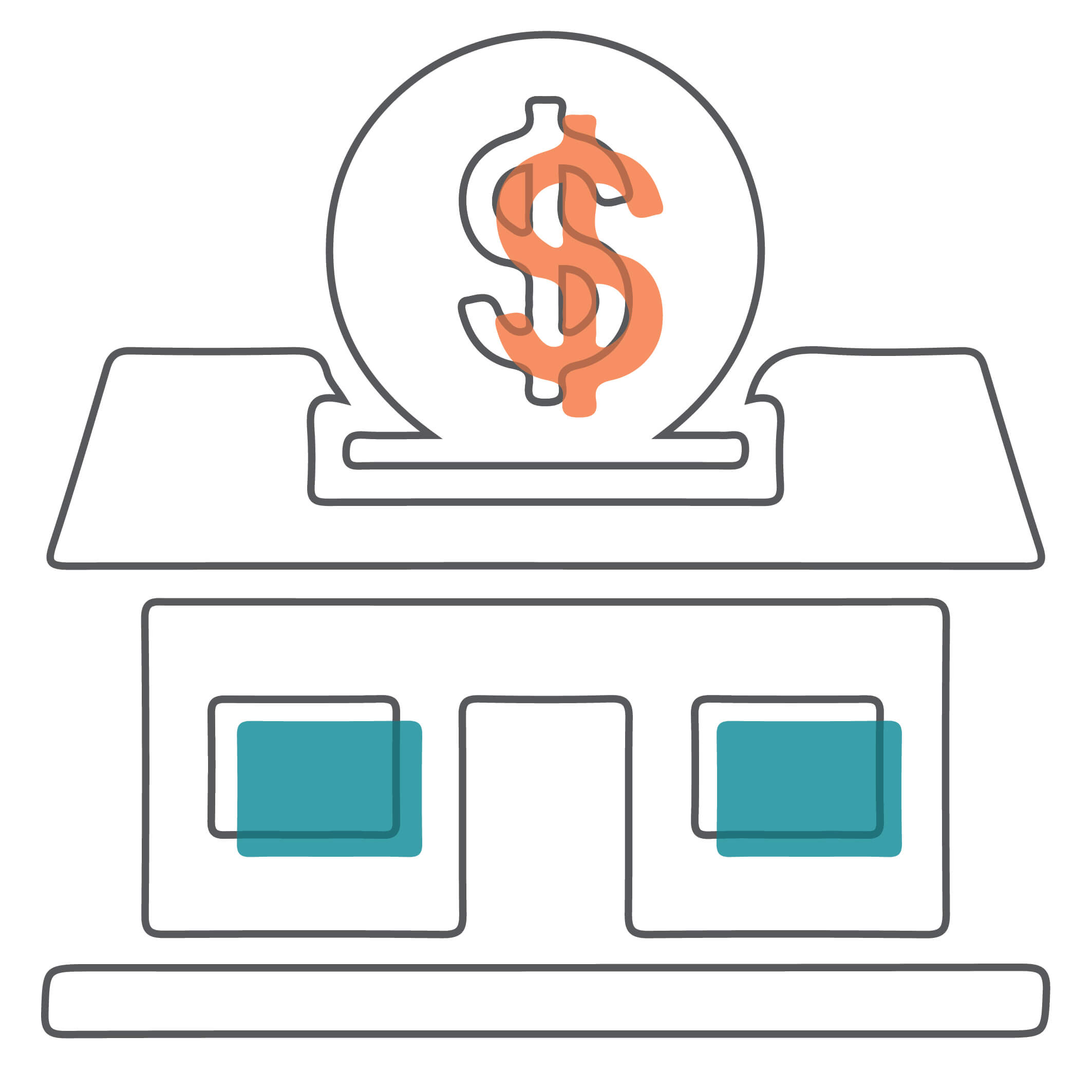business with dollar sign
